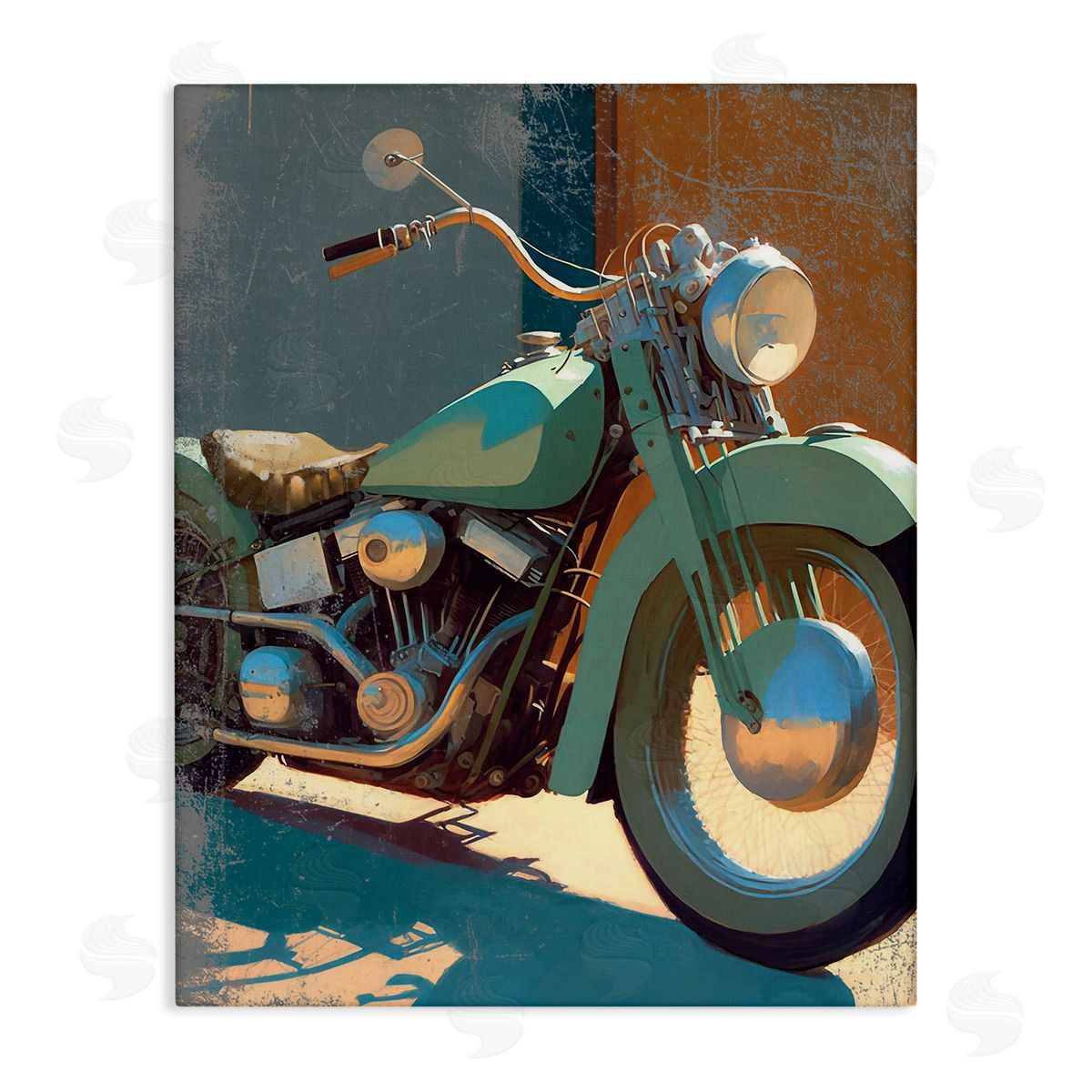 Enrico McGarrigle | Rustic Green Motorcycle