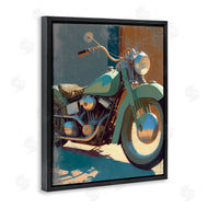 Enrico McGarrigle | Rustic Green Motorcycle