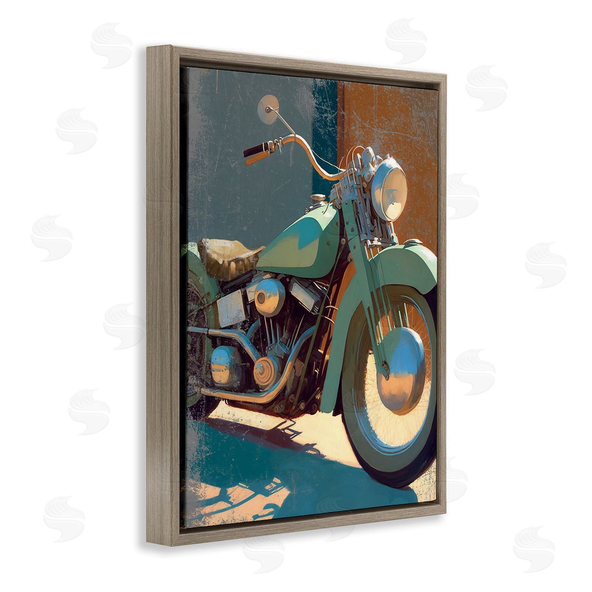Enrico McGarrigle | Rustic Green Motorcycle