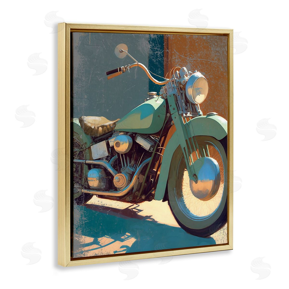 Enrico McGarrigle | Rustic Green Motorcycle