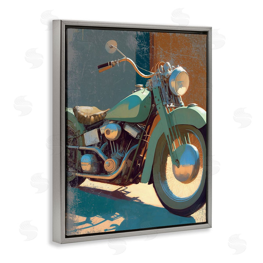 Enrico McGarrigle | Rustic Green Motorcycle