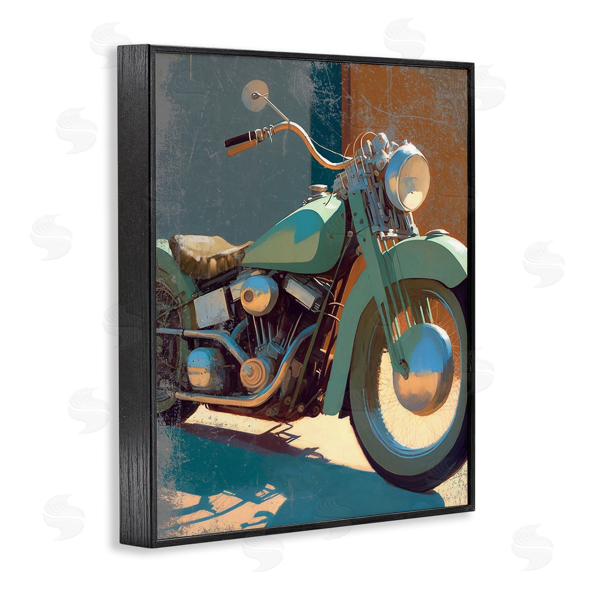 Enrico McGarrigle | Rustic Green Motorcycle