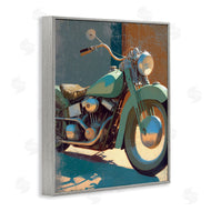 Enrico McGarrigle | Rustic Green Motorcycle