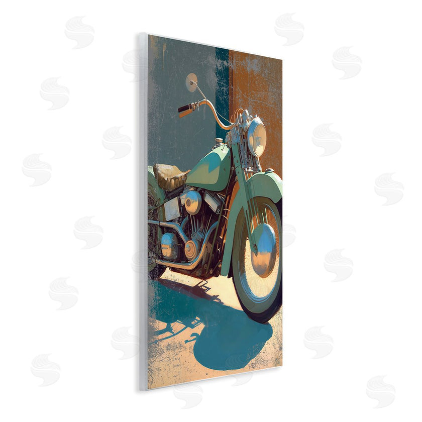 Enrico McGarrigle | Rustic Green Motorcycle