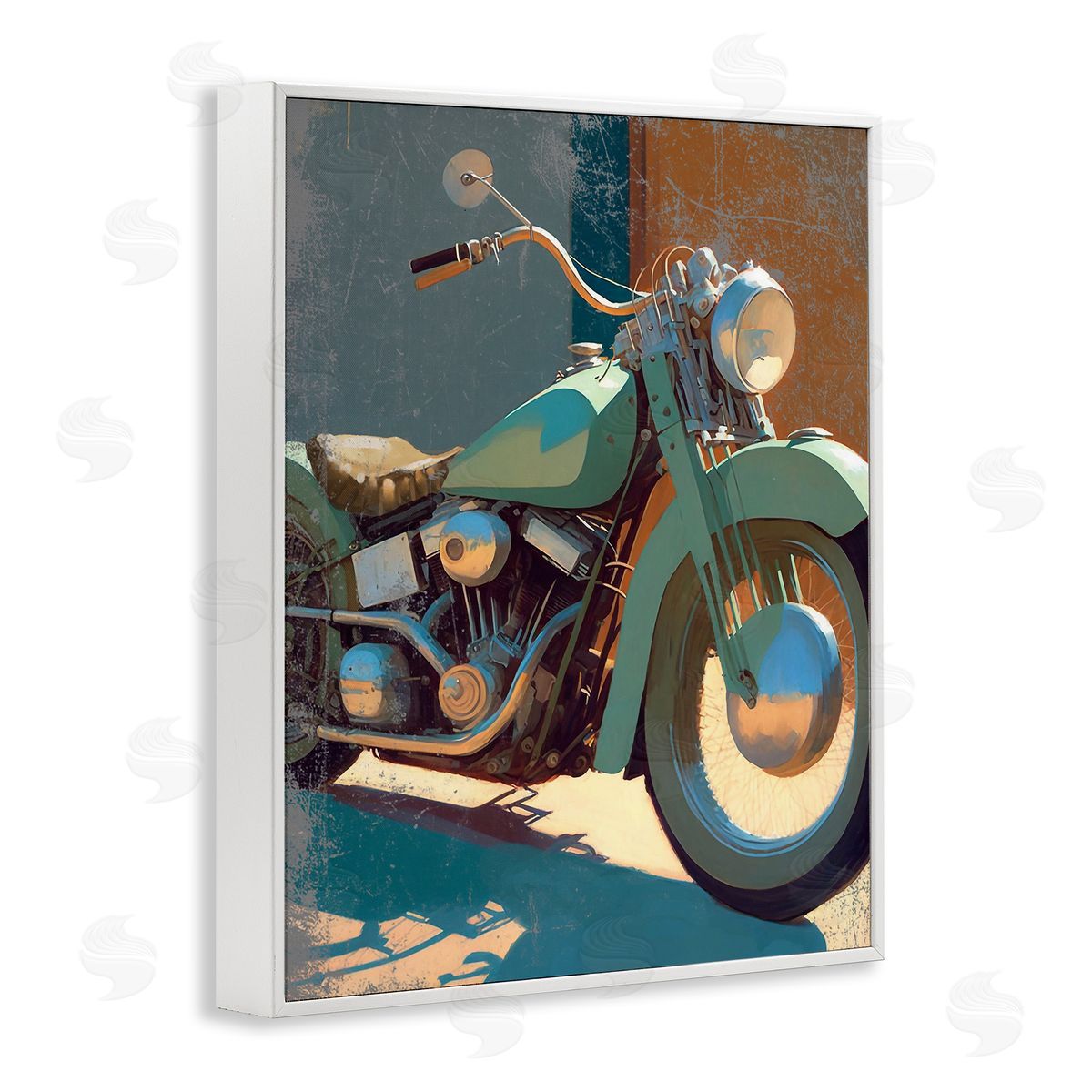 Enrico McGarrigle | Rustic Green Motorcycle