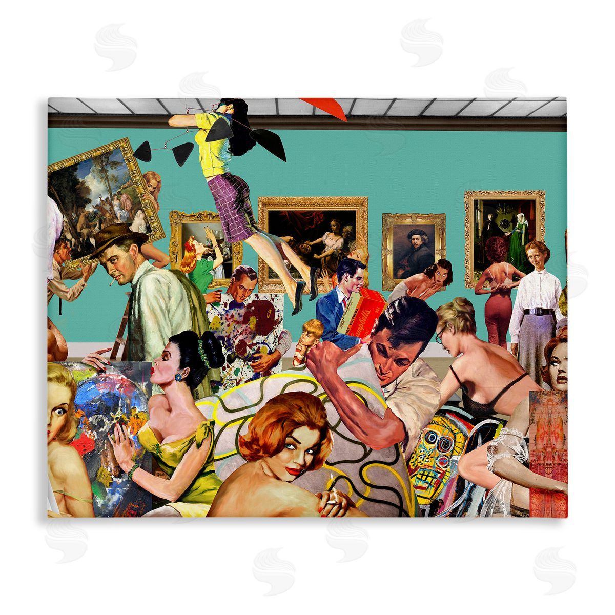 Barry Kite | Vintage People Collage