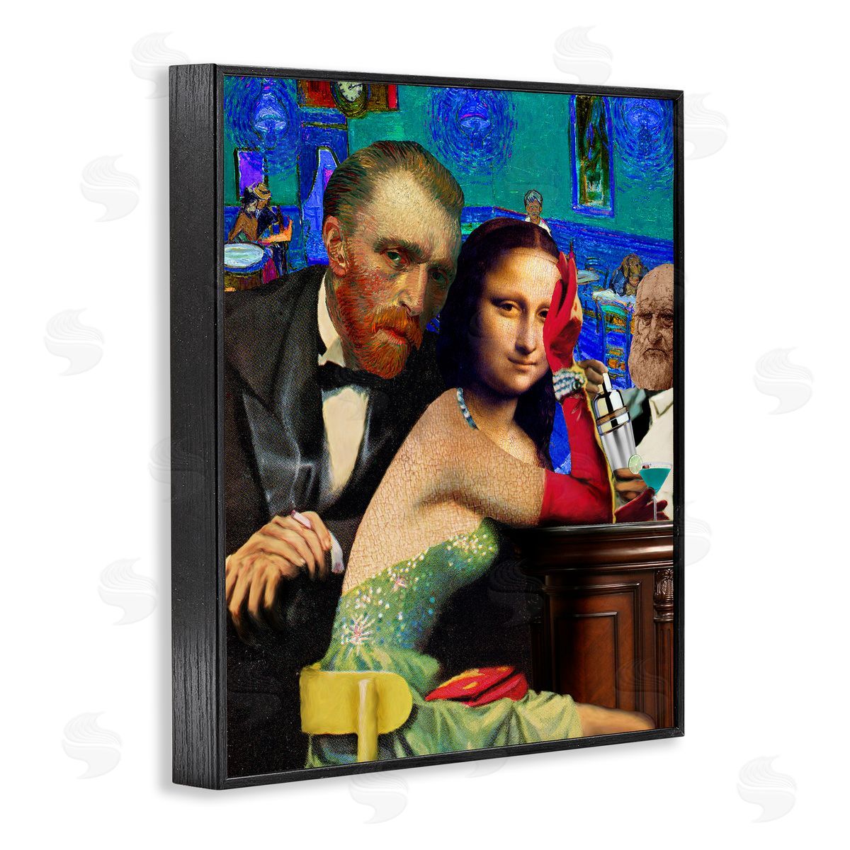 Barry Kite | Van Gogh & Mona Lisa
