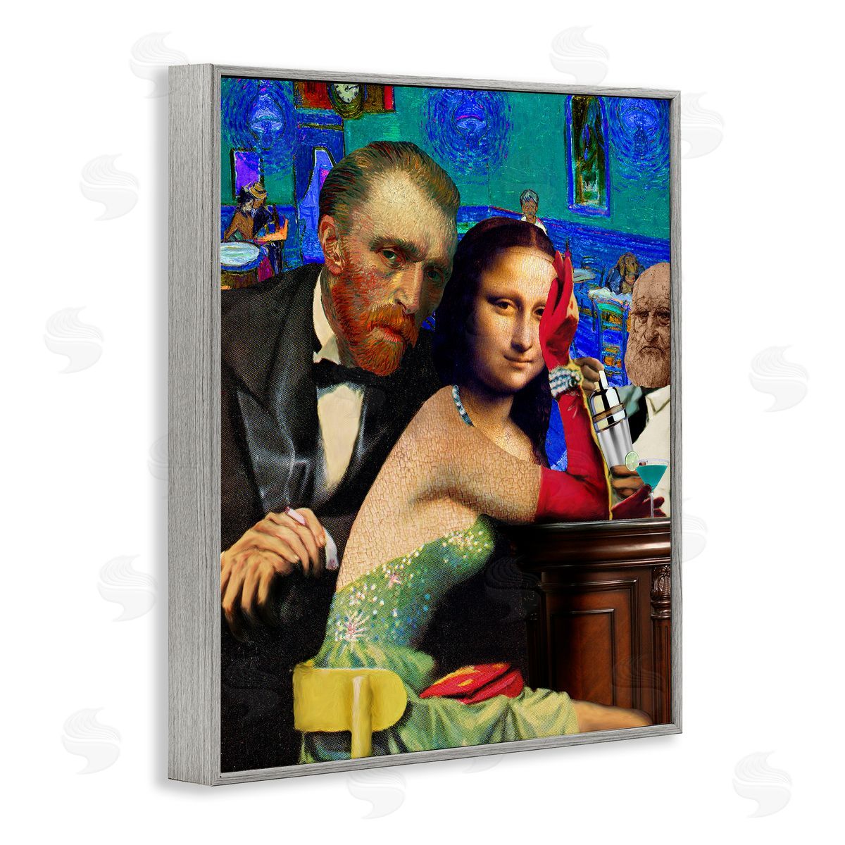 Barry Kite | Van Gogh & Mona Lisa