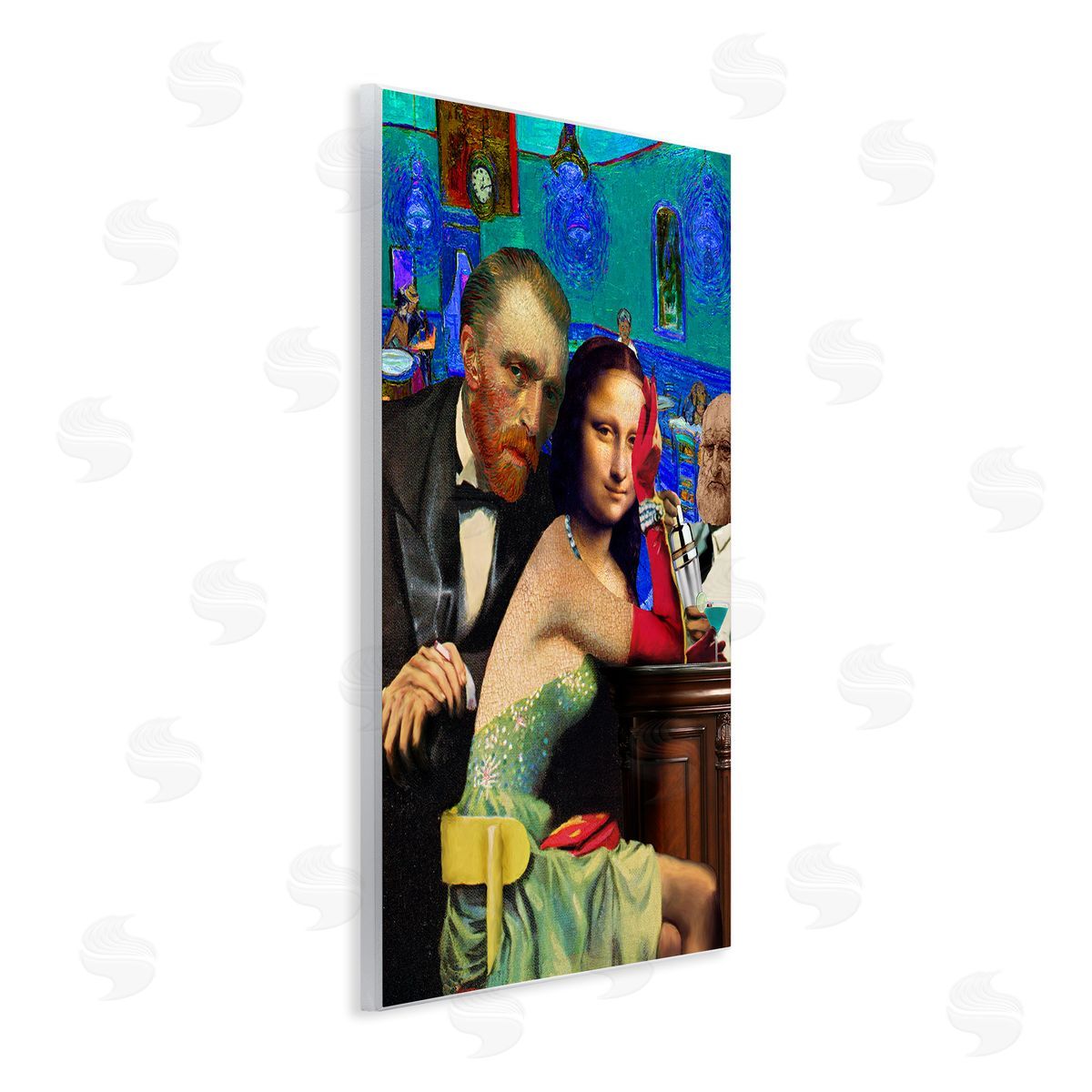 Barry Kite | Van Gogh & Mona Lisa