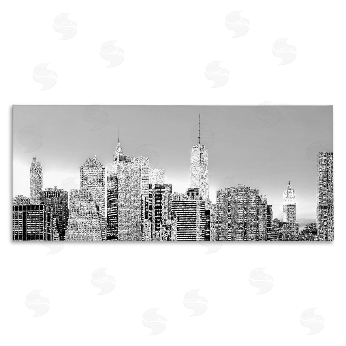 Kim Allen New York Skyline Canvas Wall Art