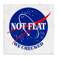 Off World Designs | Not Flat Earth Phrase