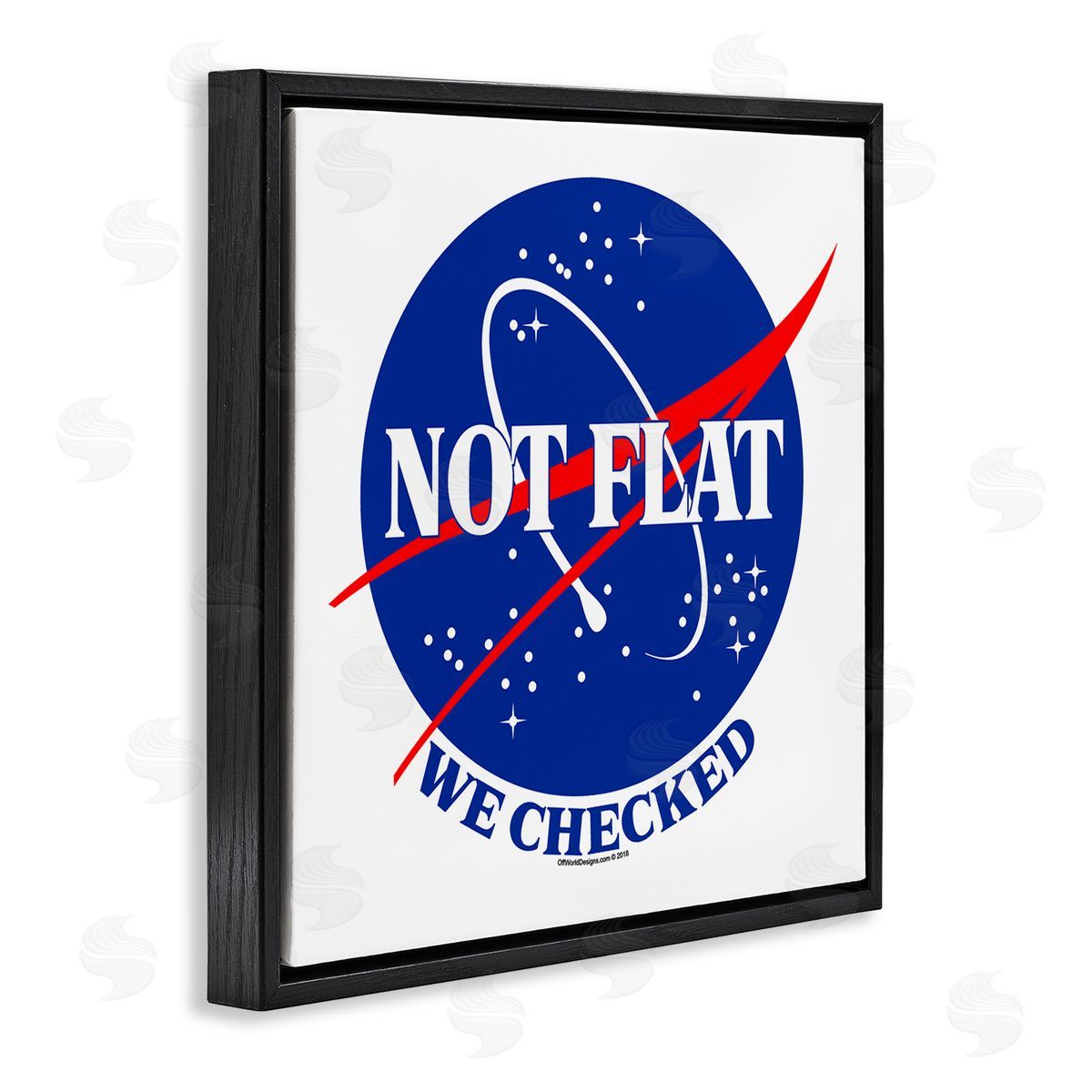 Off World Designs | Not Flat Earth Phrase