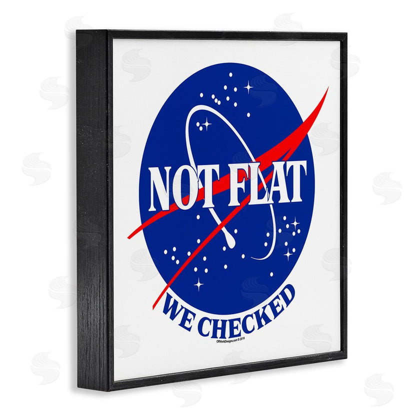 Off World Designs | Not Flat Earth Phrase
