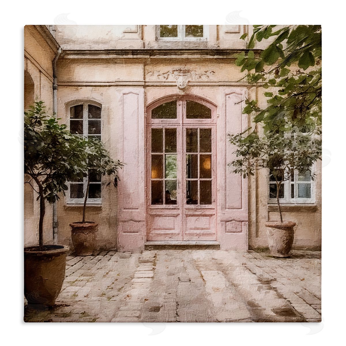 Riley B | Pink French Doors