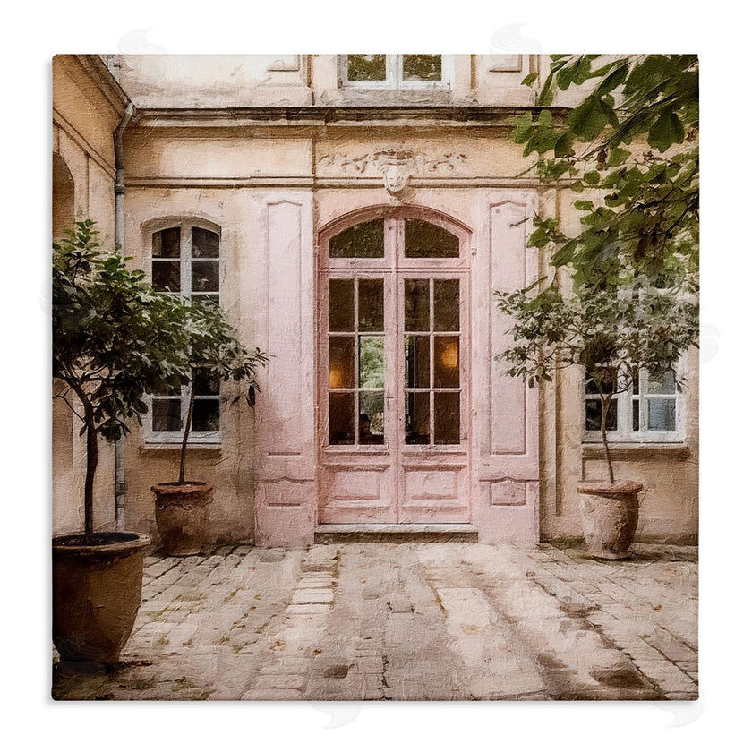 Riley B | Pink French Doors