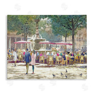 Steve Hunziker | People at Parisian Cafe