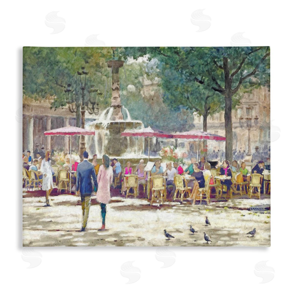 Steve Hunziker | People at Parisian Cafe