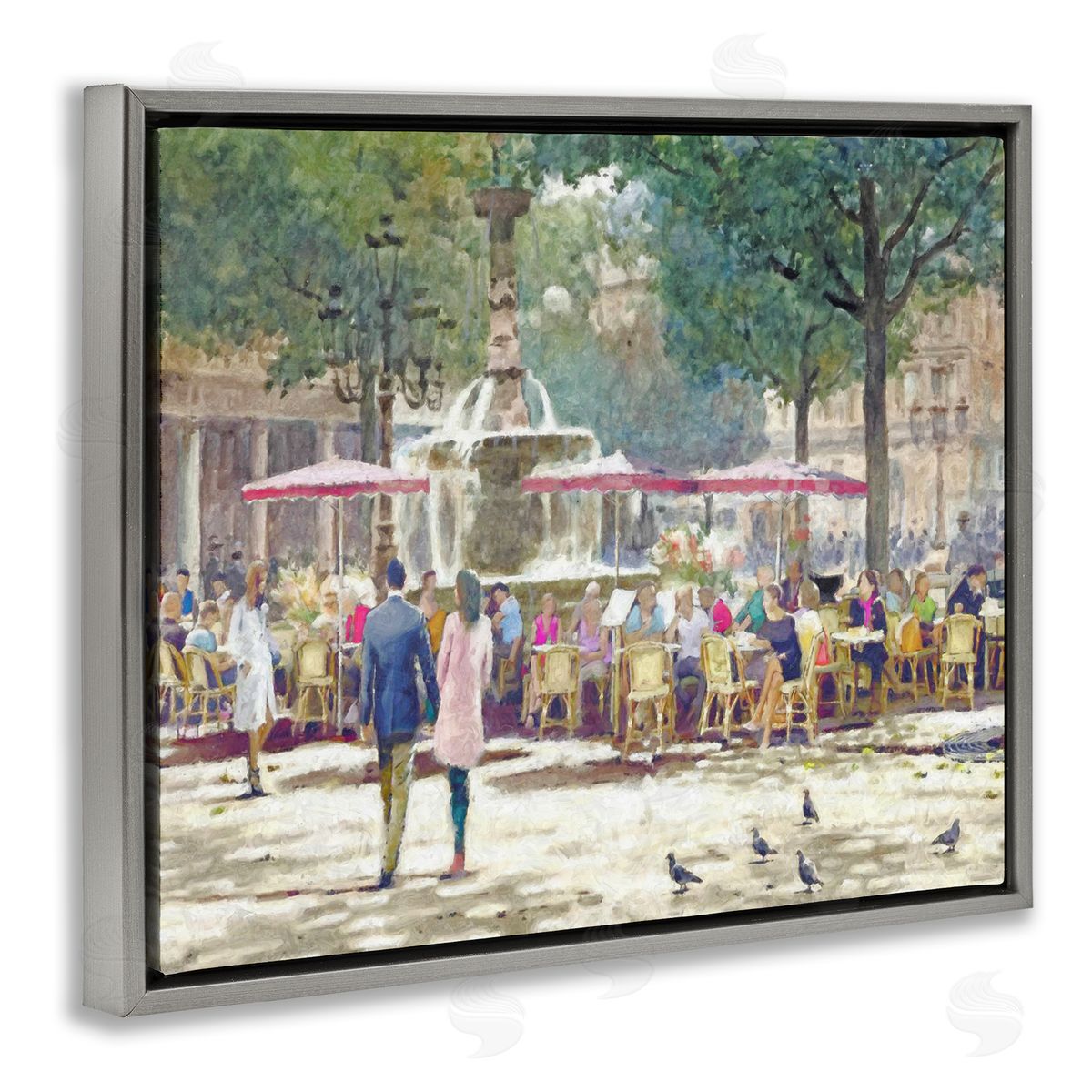 Steve Hunziker | People at Parisian Cafe