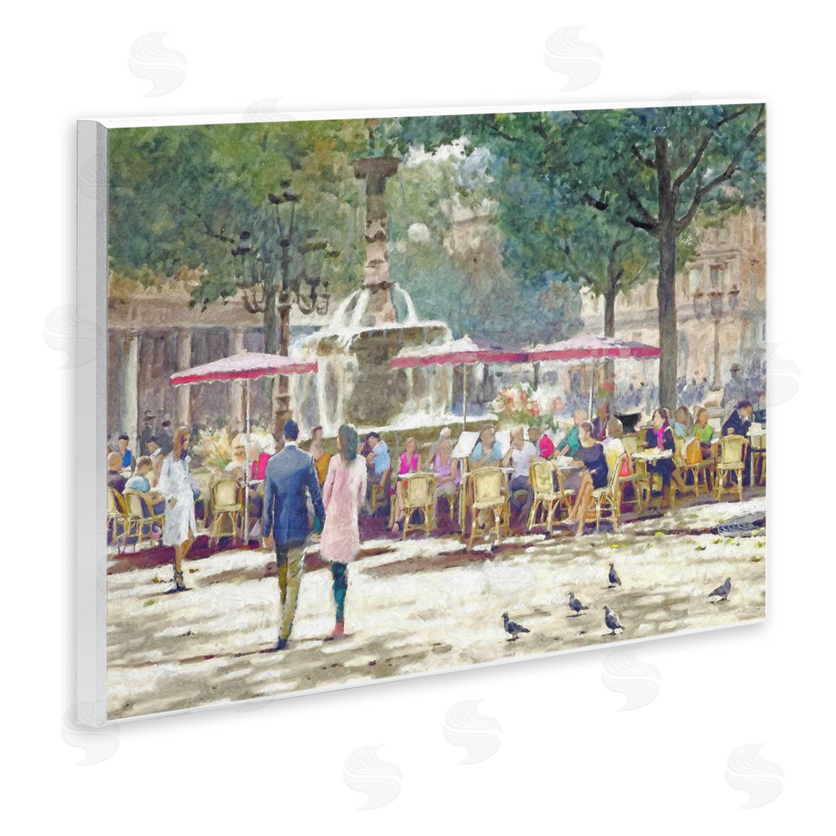 Steve Hunziker | People at Parisian Cafe