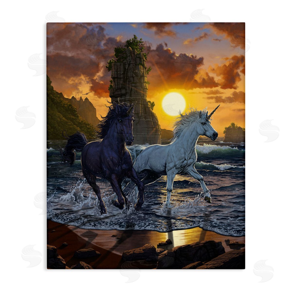 Vincent Hie | Unicorns in Sunset