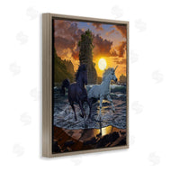 Vincent Hie | Unicorns in Sunset