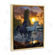 Vincent Hie | Unicorns in Sunset