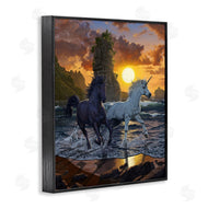 Vincent Hie | Unicorns in Sunset