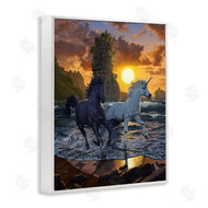 Vincent Hie | Unicorns in Sunset