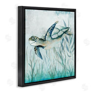 Janet Tava | Swimming Sea Turtle