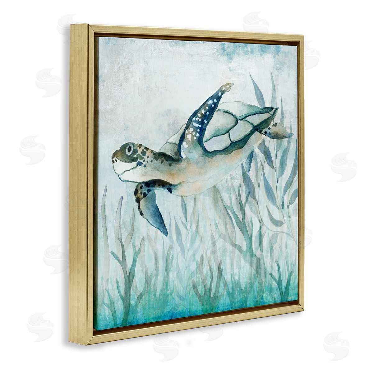 Janet Tava | Swimming Sea Turtle
