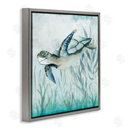 Janet Tava | Swimming Sea Turtle