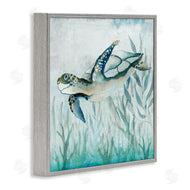 Janet Tava | Swimming Sea Turtle