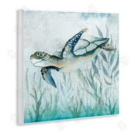 Janet Tava | Swimming Sea Turtle