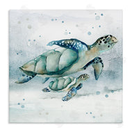 Janet Tava | Sea Turtle & Baby