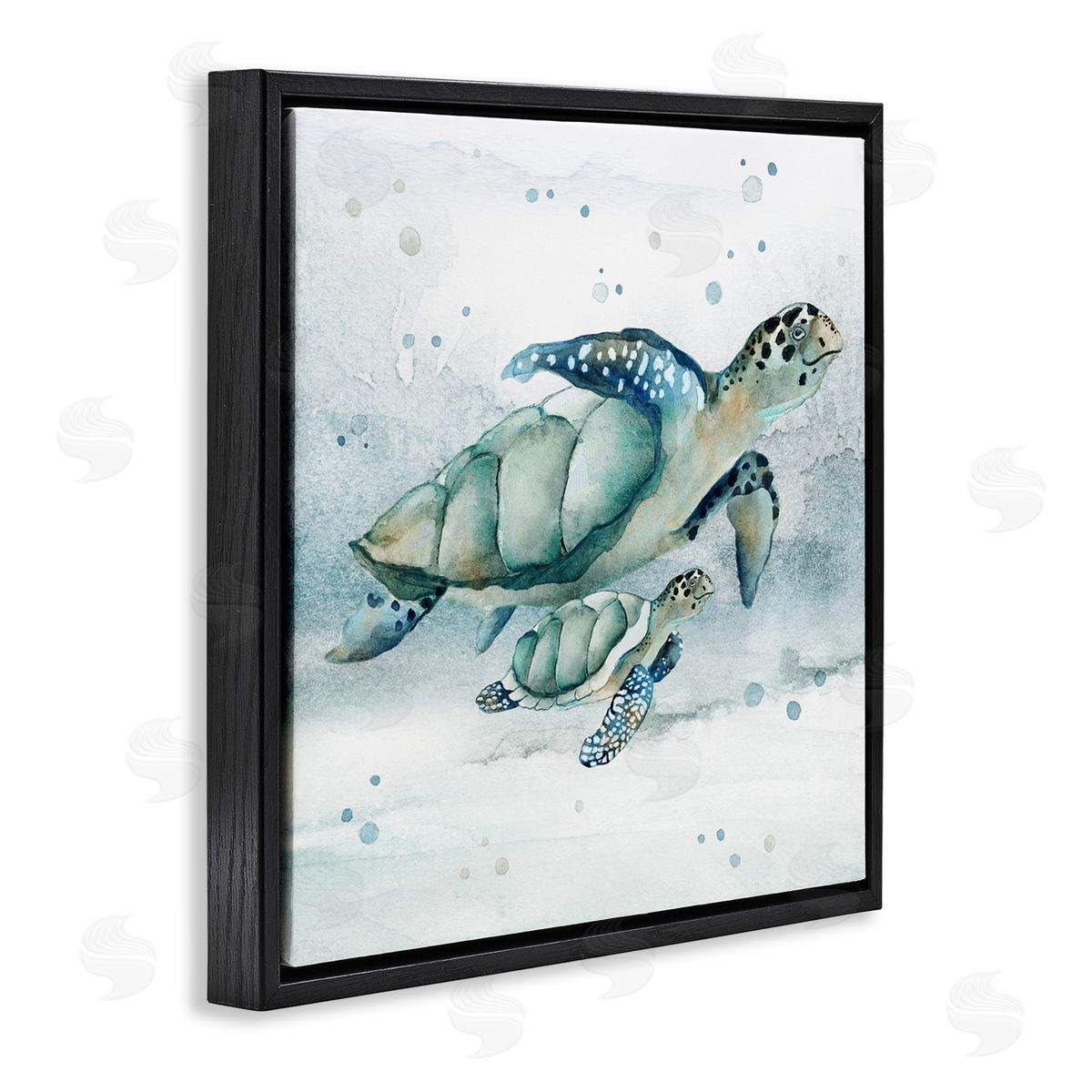 Janet Tava | Sea Turtle & Baby