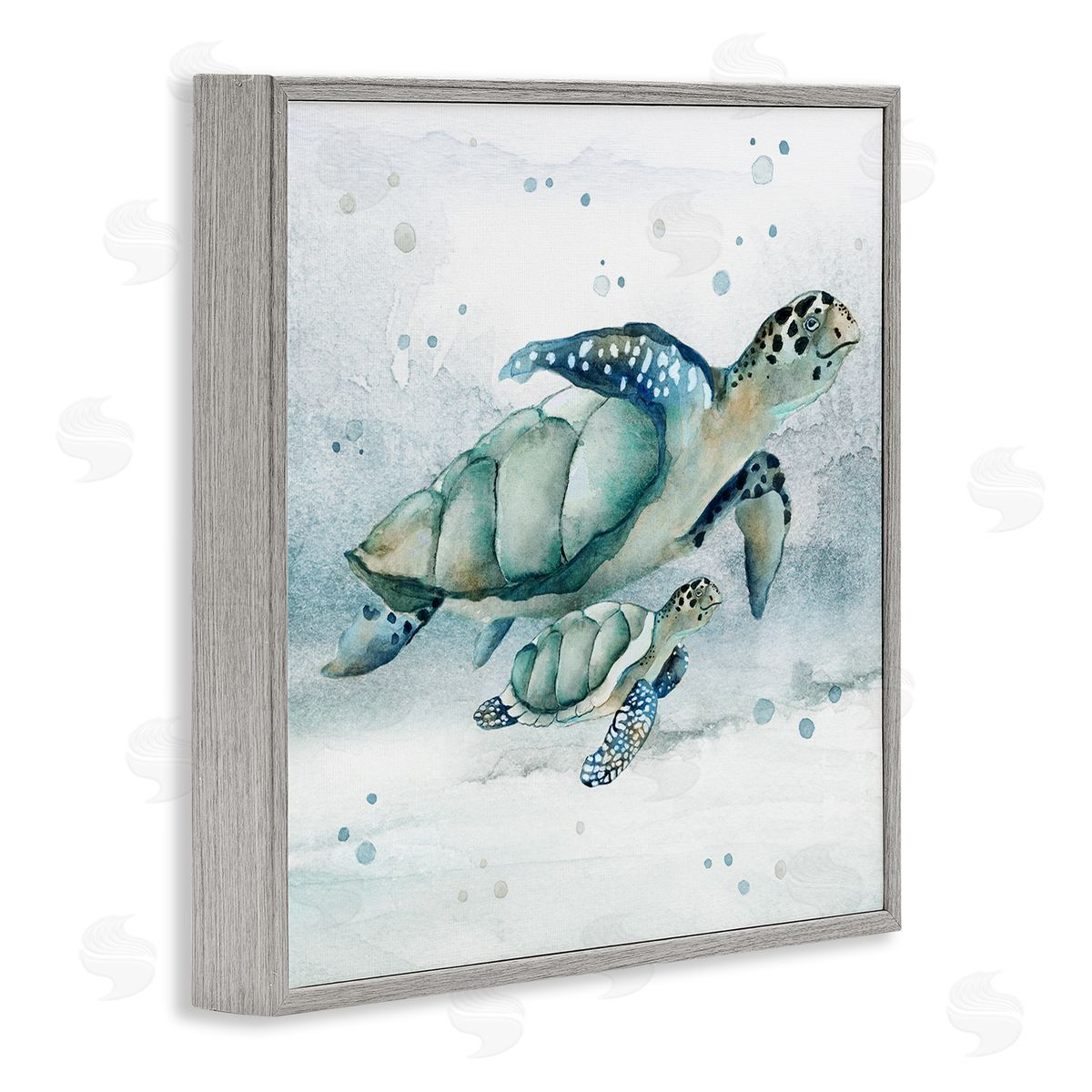 Janet Tava | Sea Turtle & Baby