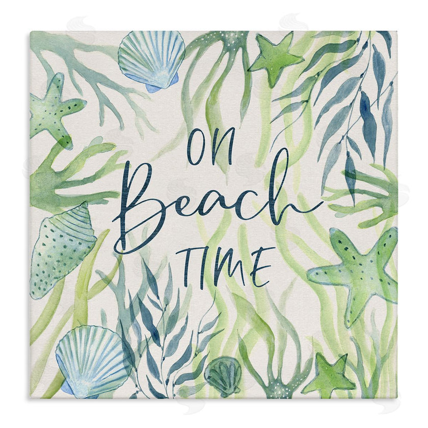 Janet Tava | Beach Time Phrase