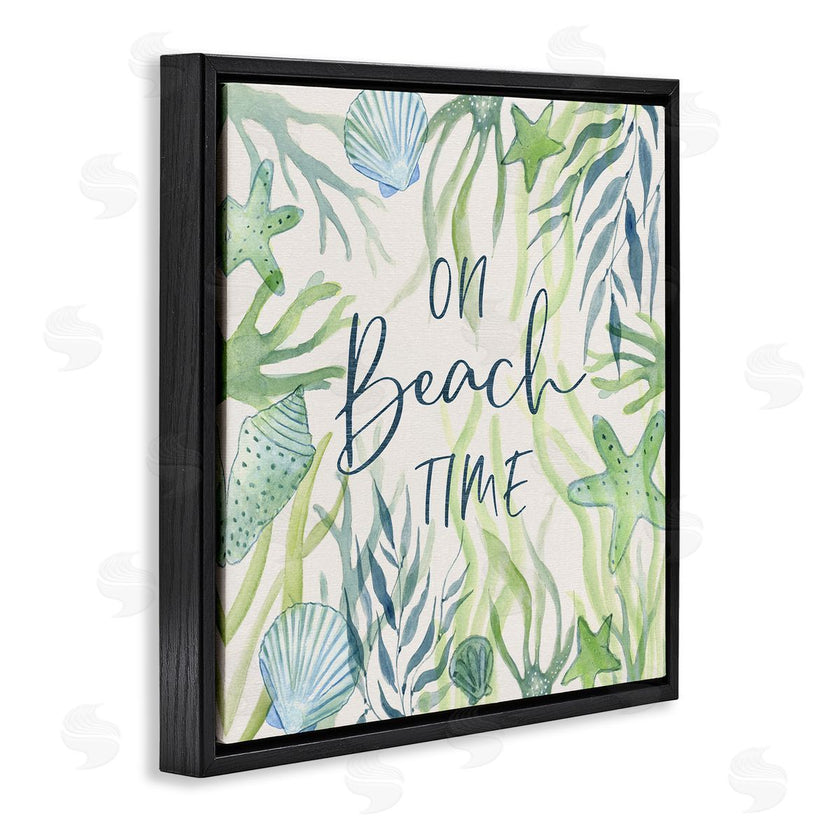 Janet Tava | Beach Time Phrase