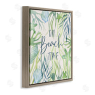 Janet Tava | Beach Time Phrase