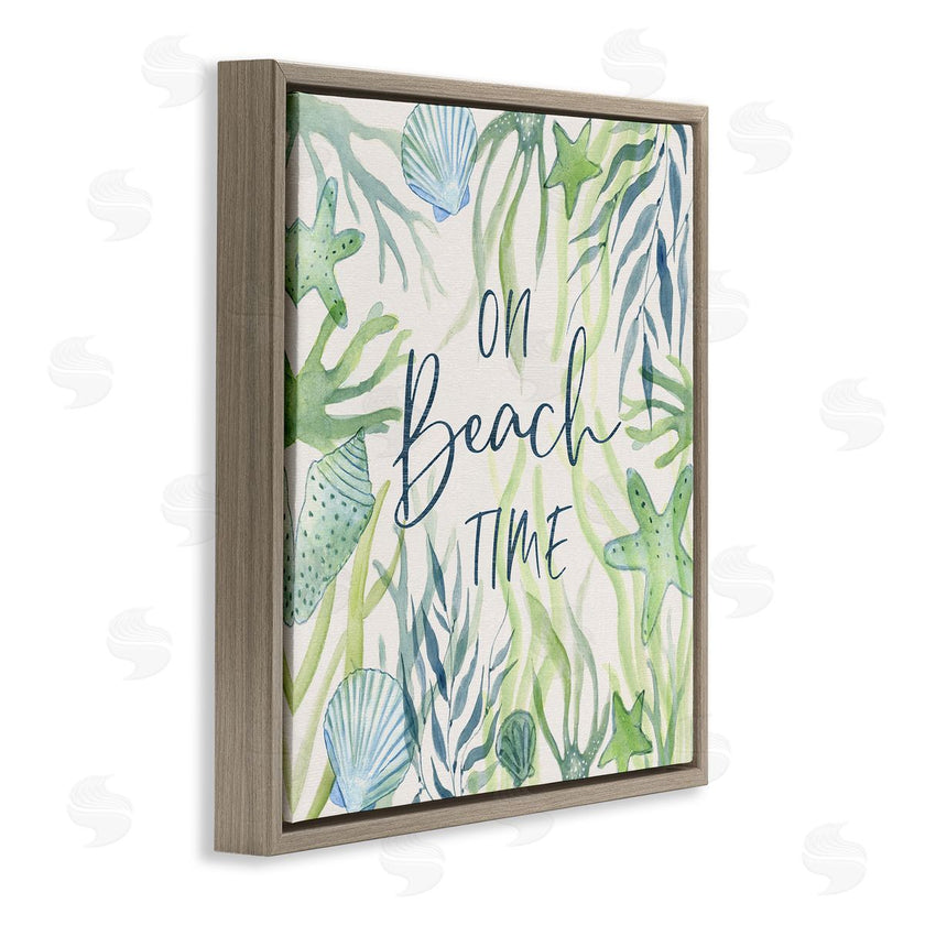 Janet Tava | Beach Time Phrase