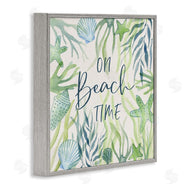 Janet Tava | Beach Time Phrase