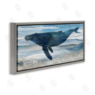 Carol Robinson | Abstract Whale Silhouette