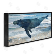 Carol Robinson | Abstract Whale Silhouette