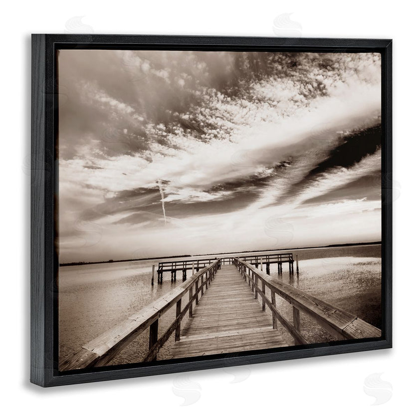 Danita Delimont | Dock with Cloudy Sky