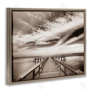Danita Delimont | Dock with Cloudy Sky