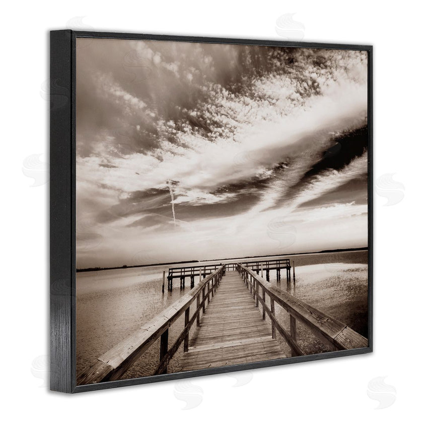Danita Delimont | Dock with Cloudy Sky