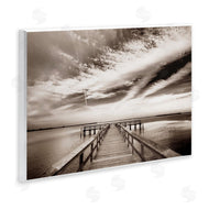 Danita Delimont | Dock with Cloudy Sky
