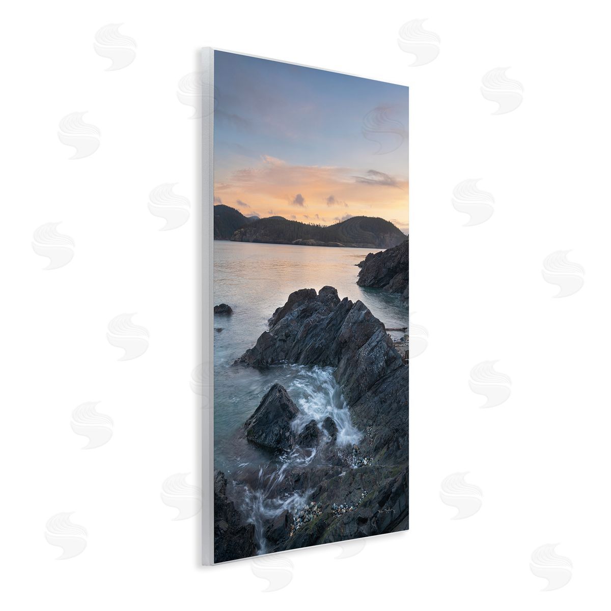 Alan Majchrowicz Rocky Sea Cliffs Wall Plaque Artside_