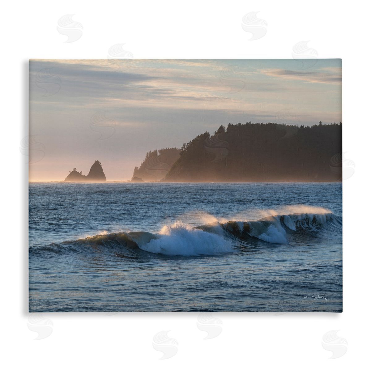 Alan Majchrowicz Rolling Waves Photography Canvas Wall Art