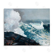 Winslow Homer | Ocean Waves & Cliffs